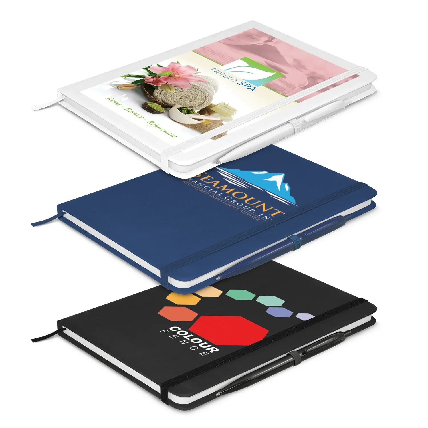 Omega Notebook With Pen | Promovision NZ | Promovision