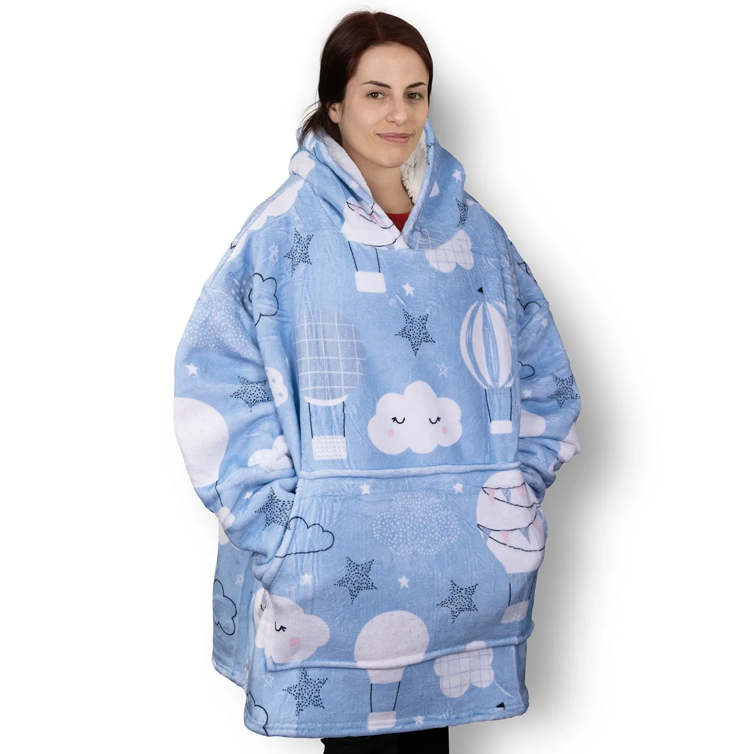 Full Colour Blanket Hoodie | Promovision NZ | Promovision