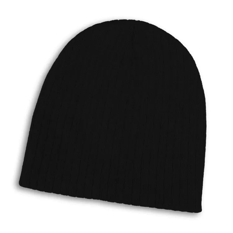 Nebraska Cable Knit Beanie
