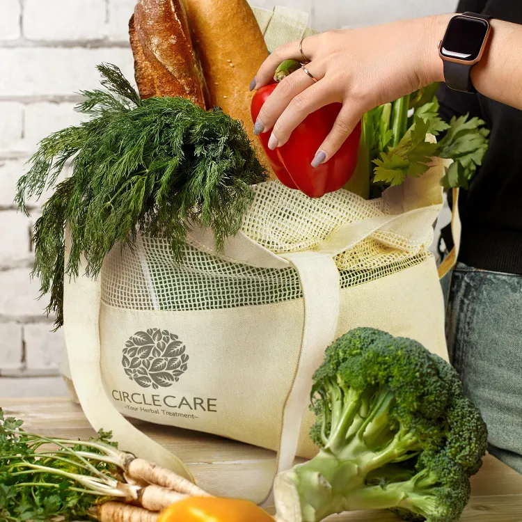 Laurel Cotton Tote Bag