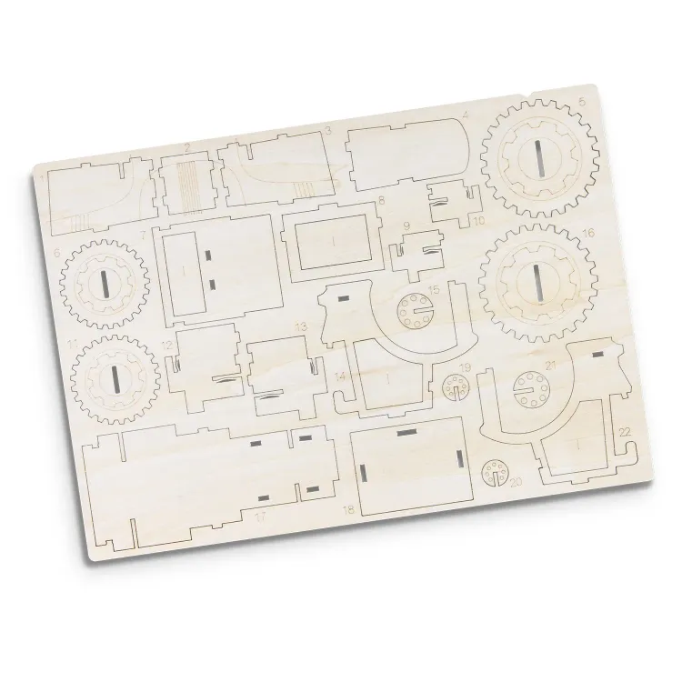 BRANDCRAFT Tractor Wooden Model