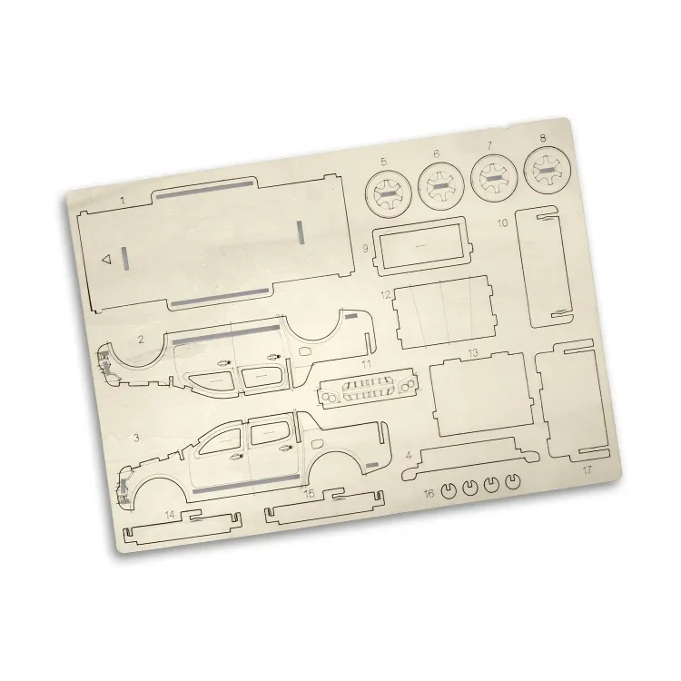 BRANDCRAFT UTE Wooden Model