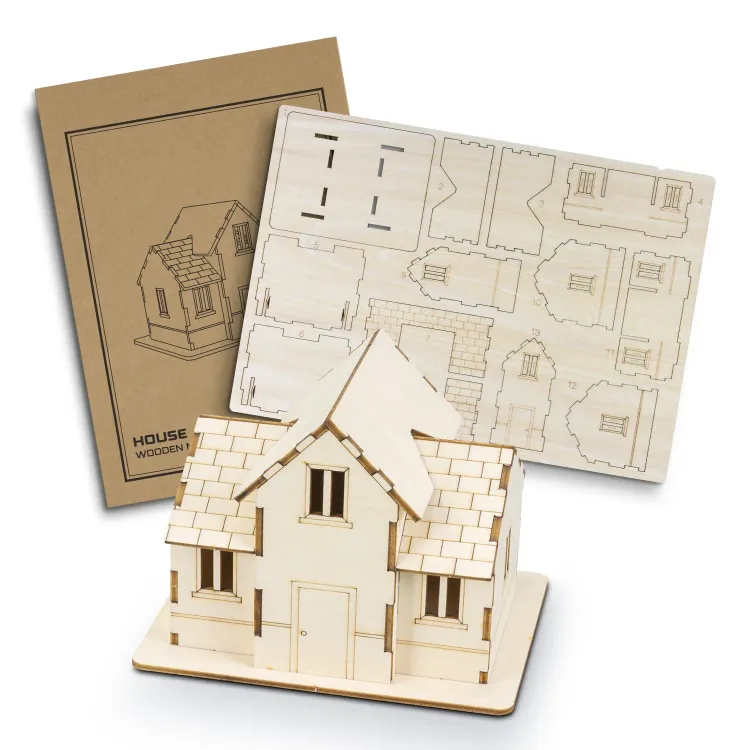 BRANDCRAFT House Wooden Model