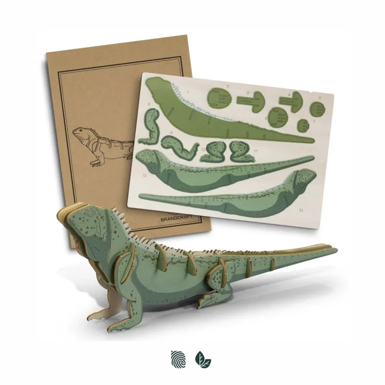 BRANDCRAFT Tuatara Wooden Model