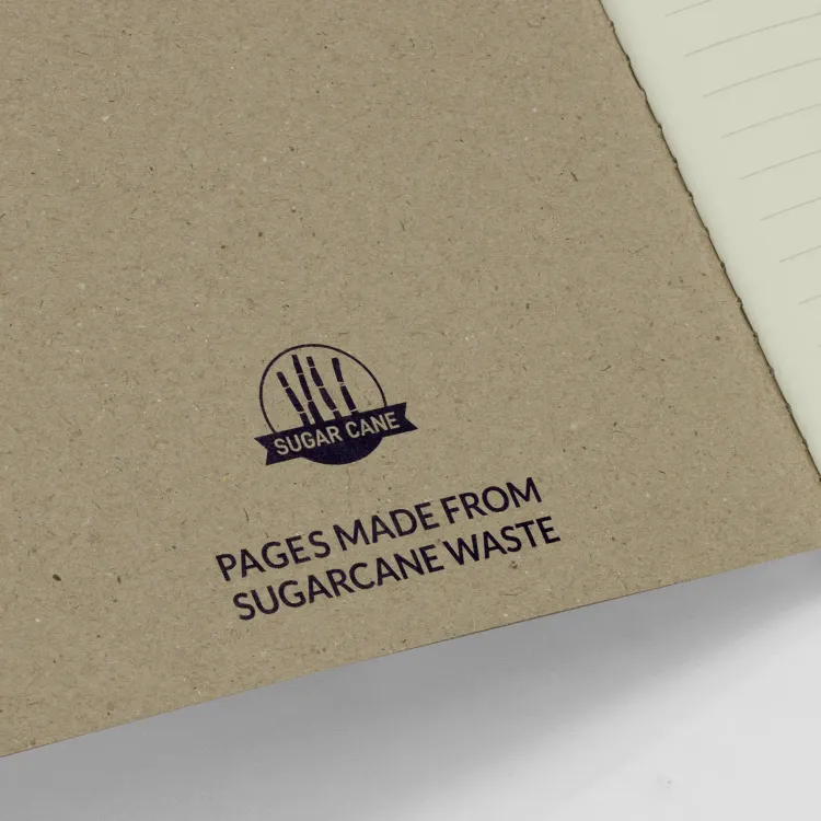 Sugarcane Paper Soft Cover Notebook