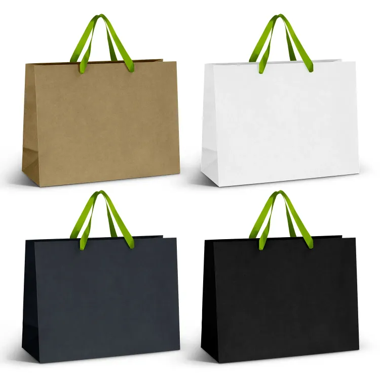 Extra Large Ribbon Handle Paper Bag
