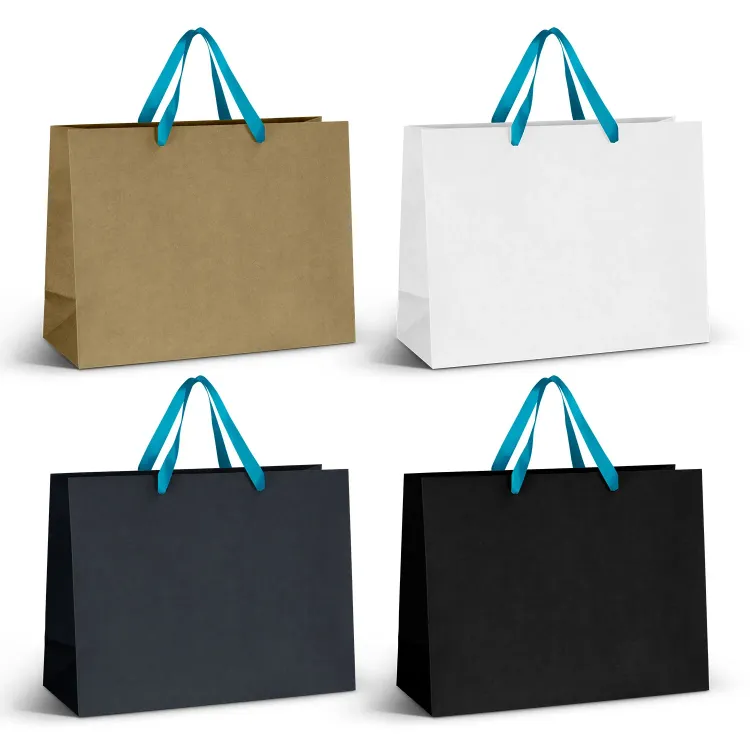 Extra Large Ribbon Handle Paper Bag