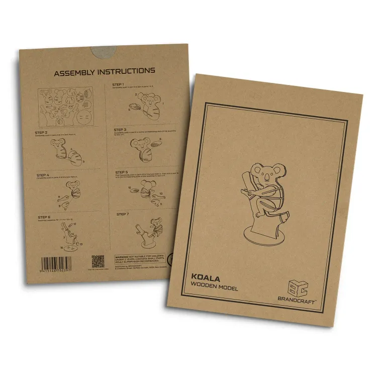 BRANDCRAFT Koala Wooden Model
