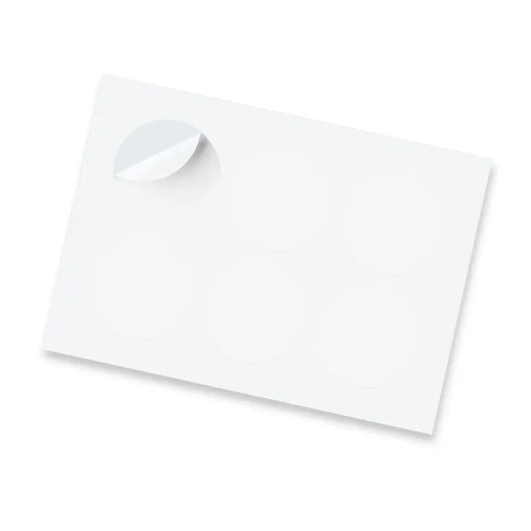 Sticker Sheet 80mm Circle - Gloss