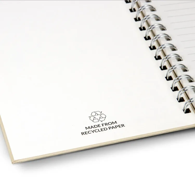 Terra Recycled Paper Spiral Notebook