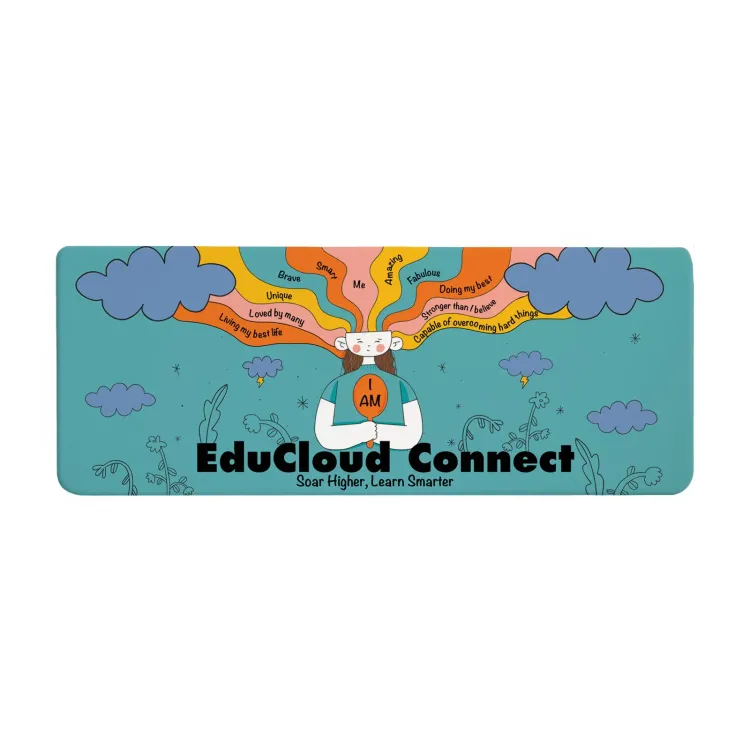 Tasktamer Desk Mat - White Mat Sublimation