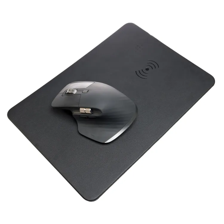 Hover Wireless Charger / Mouse Pad  - In Use Mouse Pad