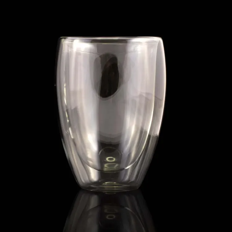 Sierra 350ml Double Wall Glass Cup - Undecorated