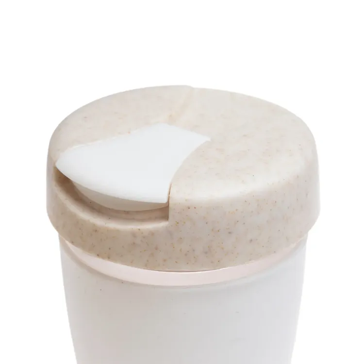 Vienna Eco Coffee Cup / Silicone Band - Lid on Cup
