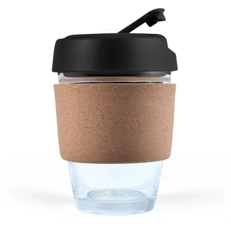 Vienna Coffee Cup / Cork Band - Black