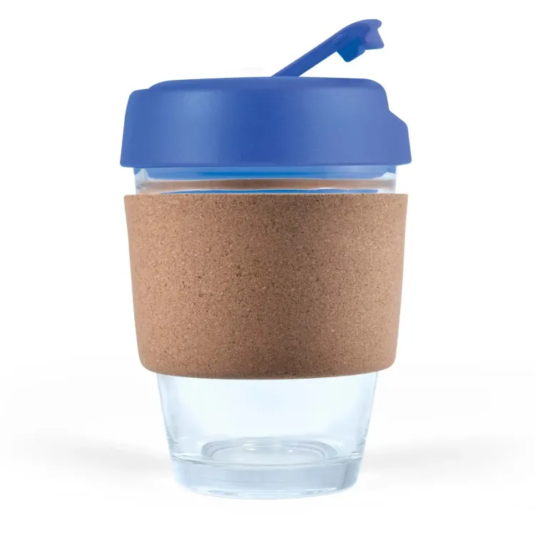 Vienna Coffee Cup / Cork Band - Dark Blue