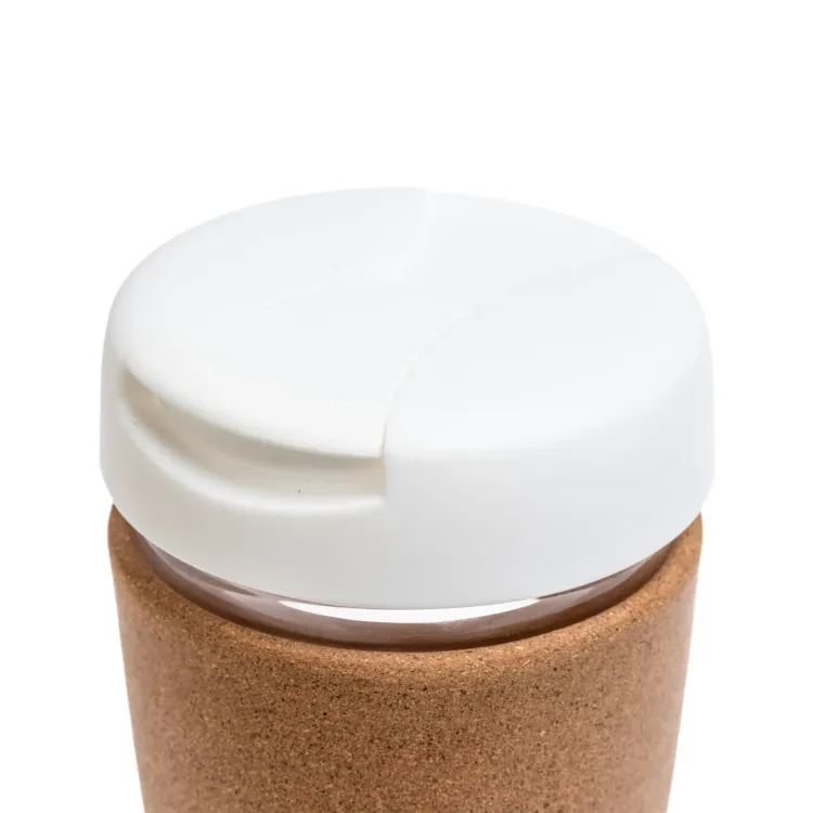 Vienna Coffee Cup / Cork Band - Lid Closed 2
