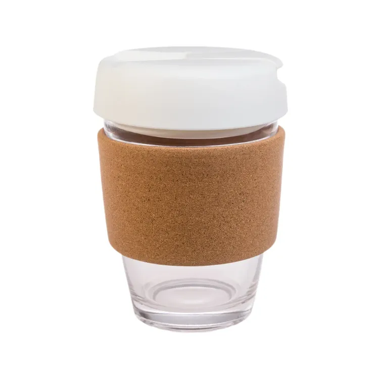 Vienna Coffee Cup / Cork Band - White 2