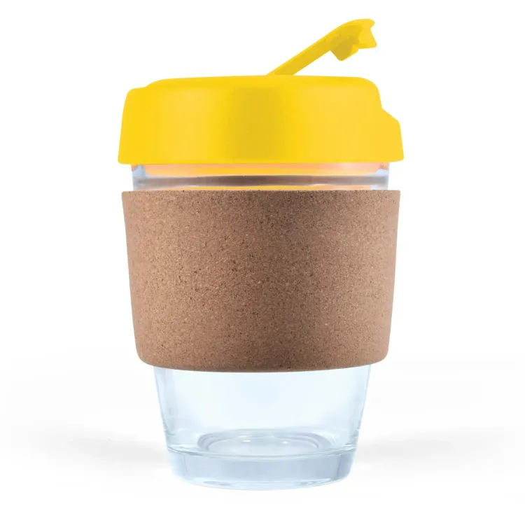 Vienna Coffee Cup / Cork Band - Yellow