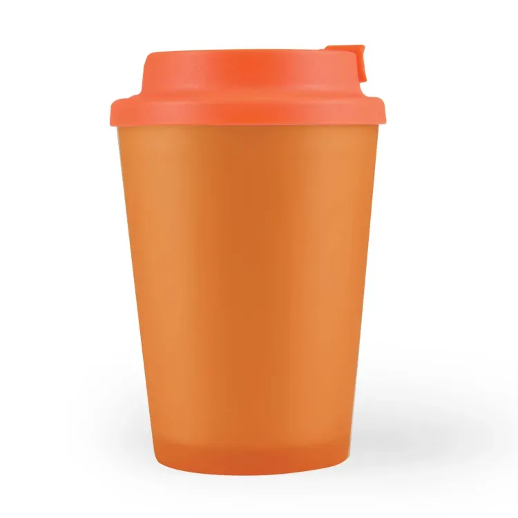 Aroma Coffee Cup / Comfort Lid - Orange