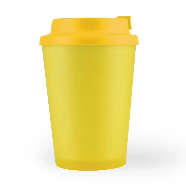 Aroma Coffee Cup / Comfort Lid - Yellow