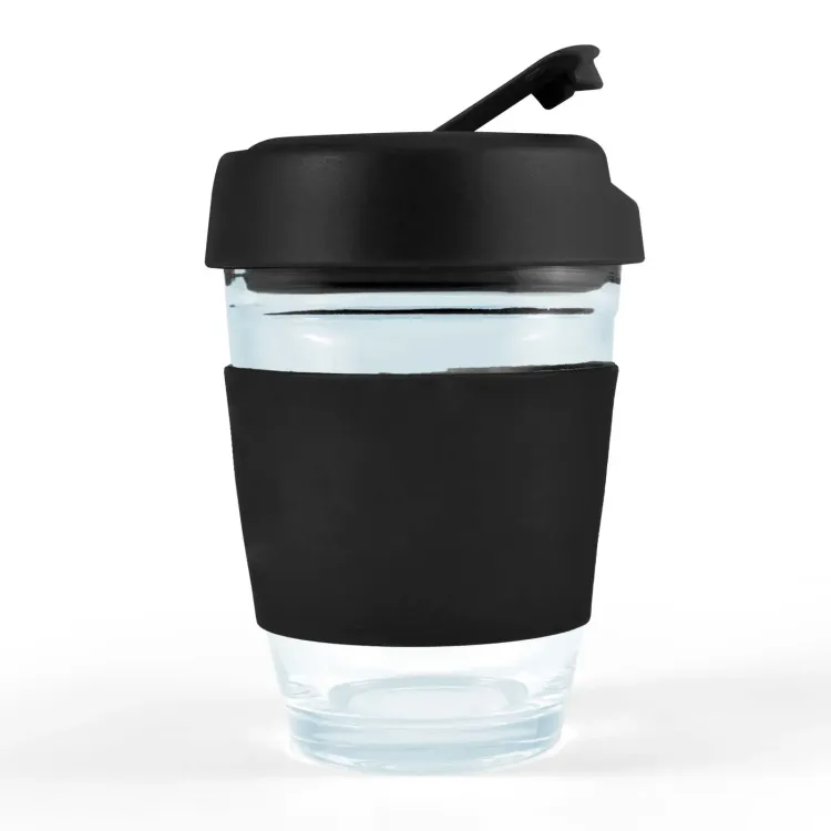 Vienna Coffee Cup / Flip Lid - Black