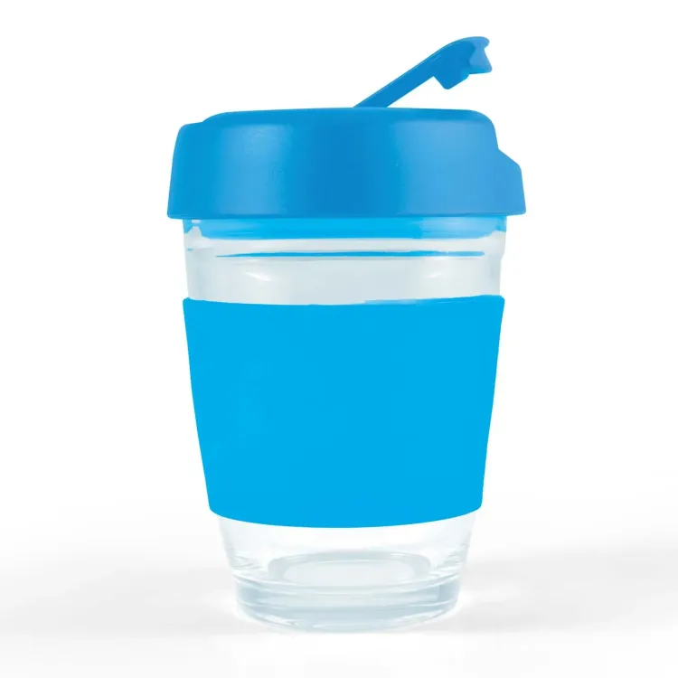 Vienna Coffee Cup / Flip Lid - Light Blue