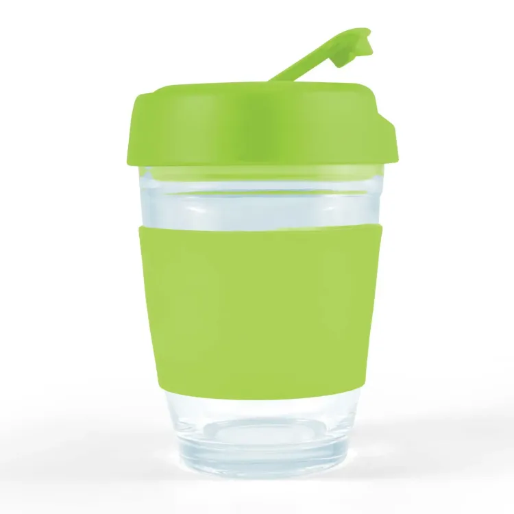 Vienna Coffee Cup / Flip Lid - Light Green