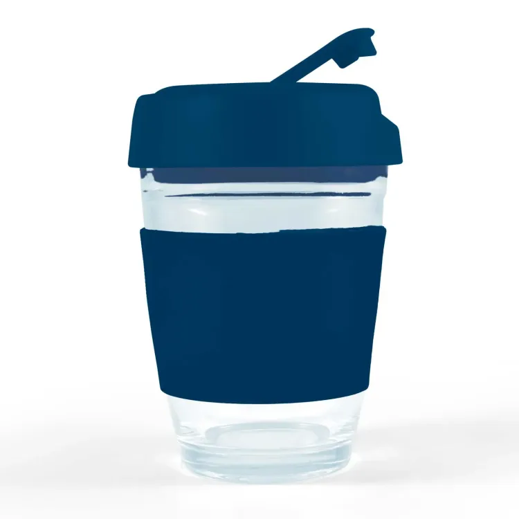 Vienna Coffee Cup / Flip Lid - Navy Blue