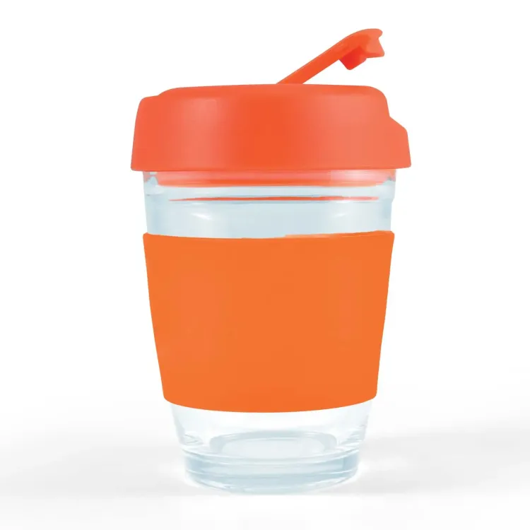 Vienna Coffee Cup / Flip Lid - Orange