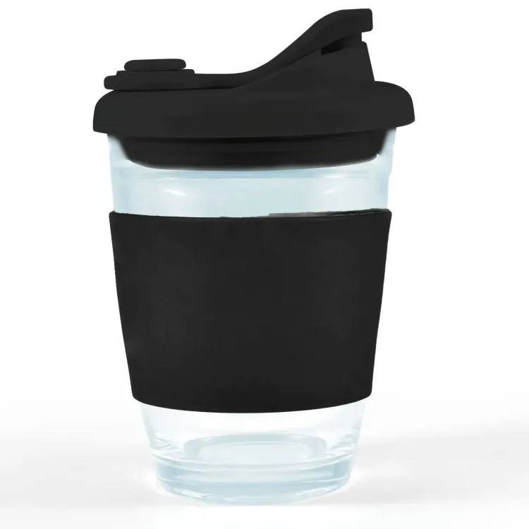 Vienna Coffee Cup / Snap Lid - Black