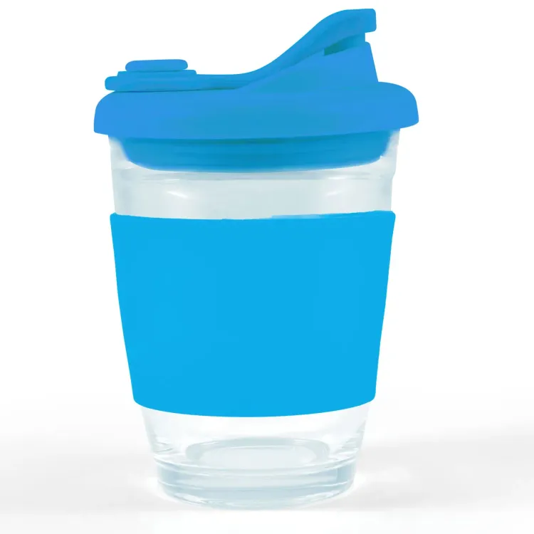 Vienna Coffee Cup / Snap Lid - Light Blue
