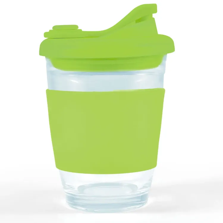 Vienna Coffee Cup / Snap Lid - Light Green