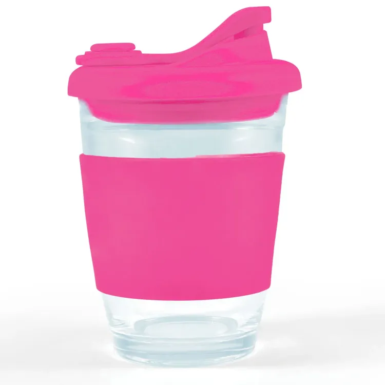 Vienna Coffee Cup / Snap Lid - Pink