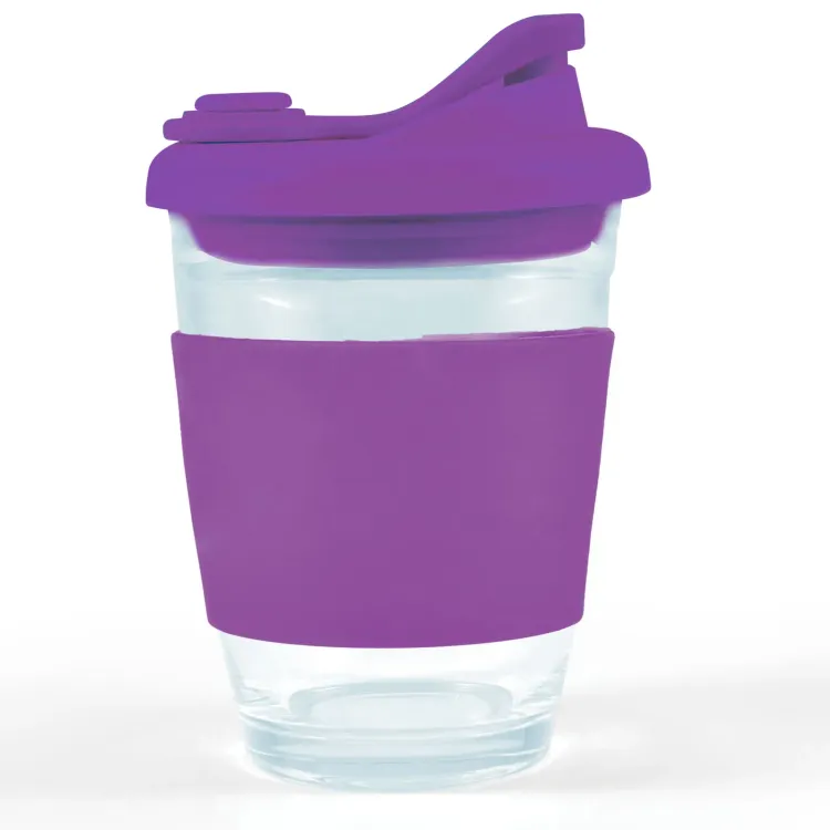 Vienna Coffee Cup / Snap Lid - Purple