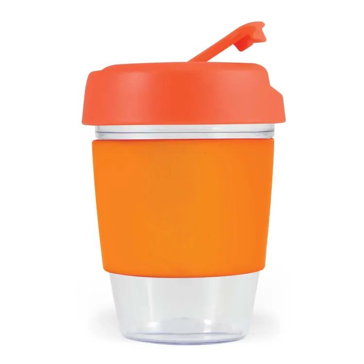 Kick Cup Crystal / Silicone Band - Orange