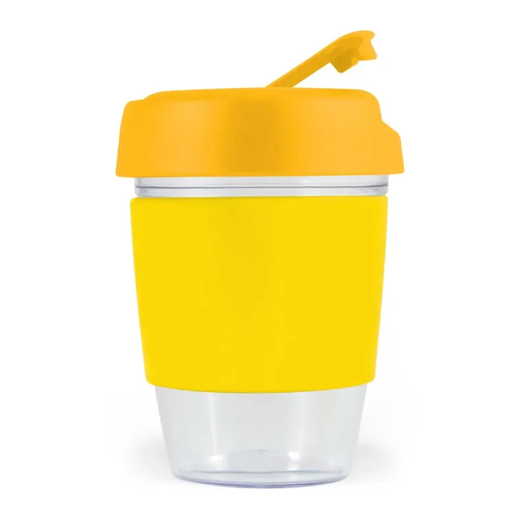 Kick Cup Crystal / Silicone Band - Yellow