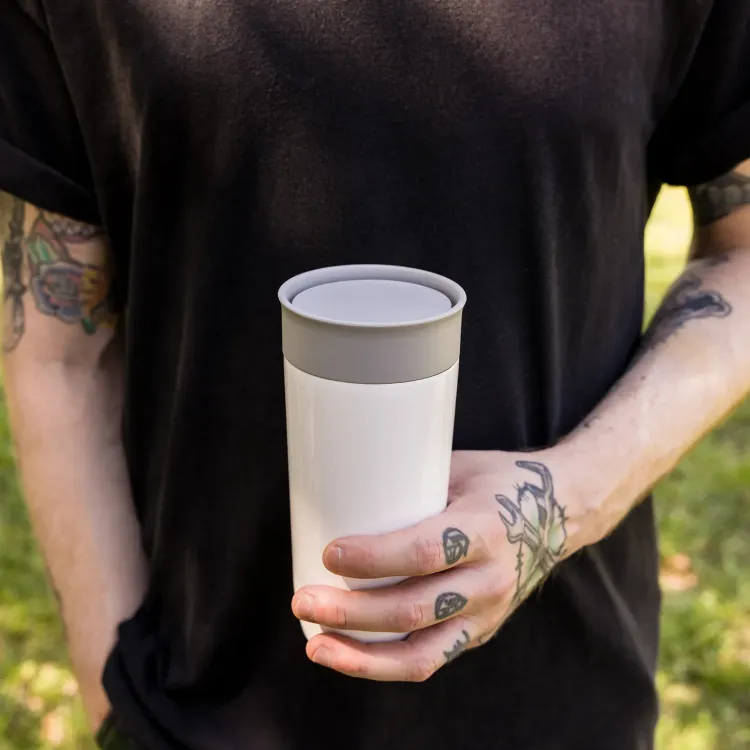 Flair Stainless Steel Coffee Cup - Lifestyle 1