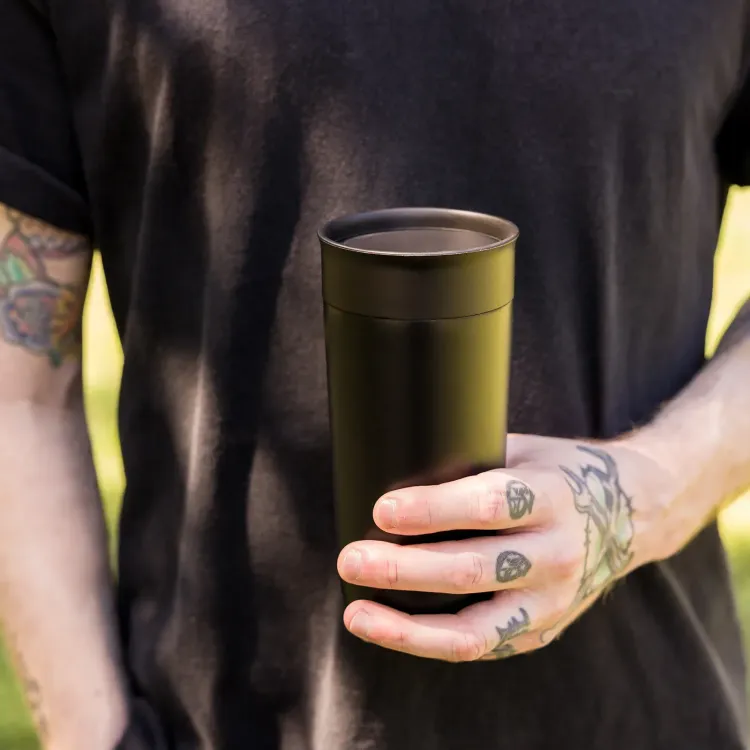 Flair Stainless Steel Coffee Cup - Lifestyle 2
