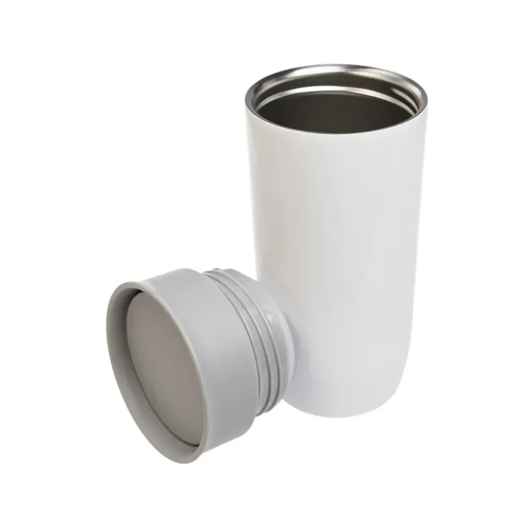 Flair Stainless Steel Coffee Cup - White Lid Off