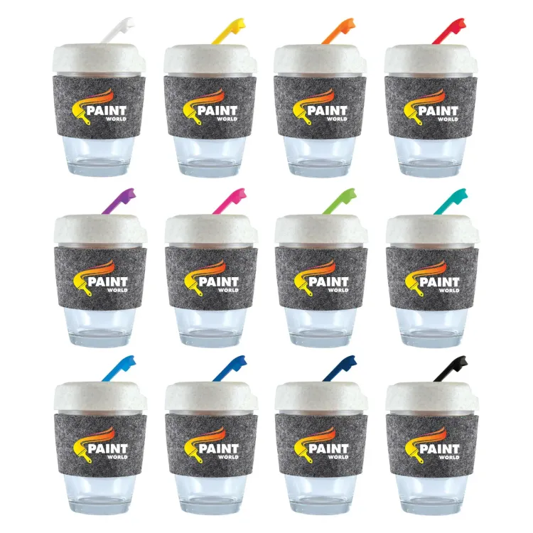 Vienna Eco Coffee Cup / RPET Band - All colourways