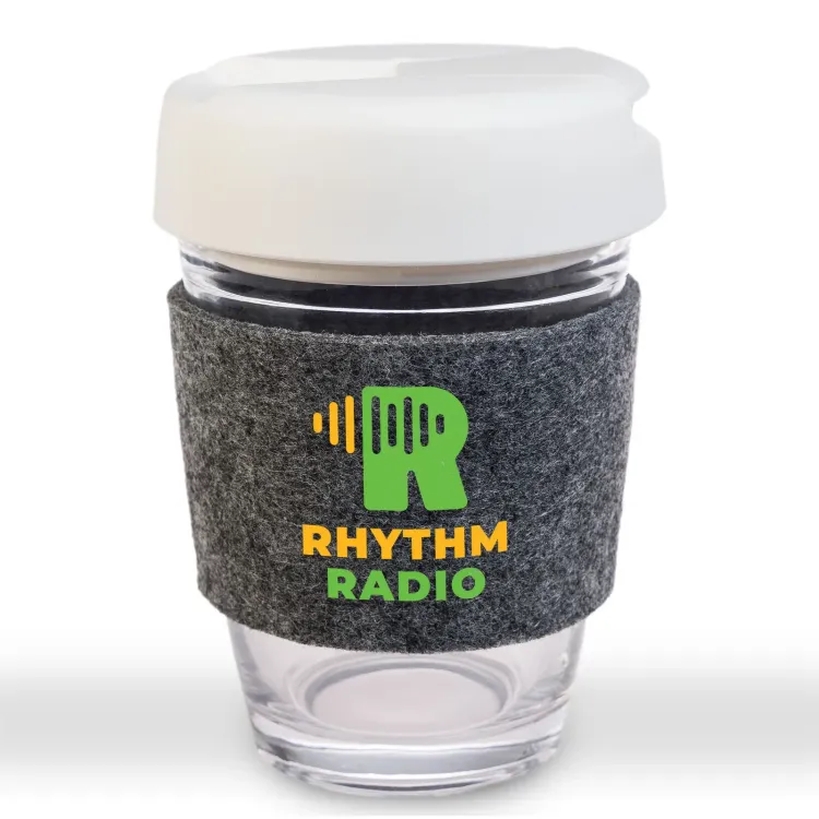 Vienna Coffee Cup / Flip Lid / RPET Band - Digital Transfer