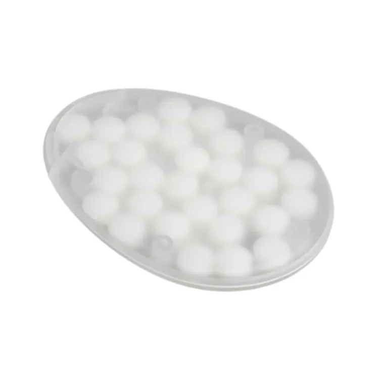 Egg Shape Sugar Free Breath Mints - Mints Closed