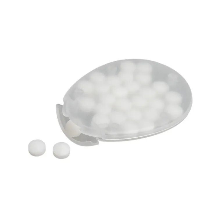 Egg Shape Sugar Free Breath Mints - Mints Open