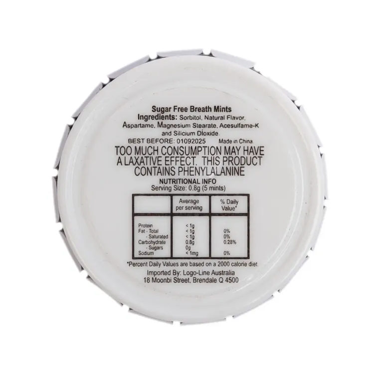 Click It Mint Tins - Back