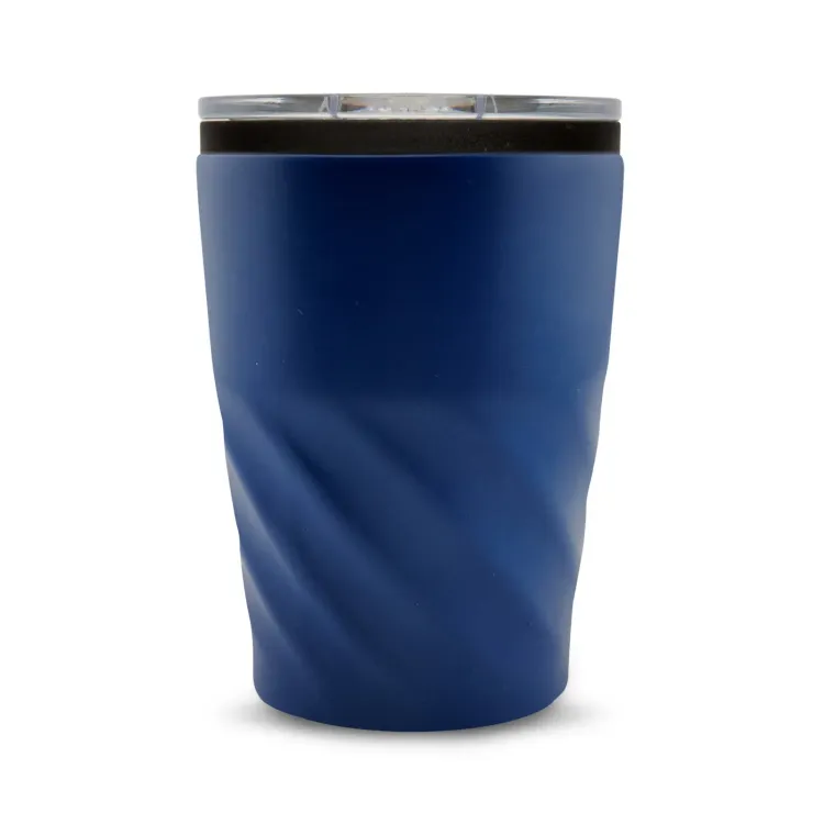 Aztec Coffee Cup - Navy Blue