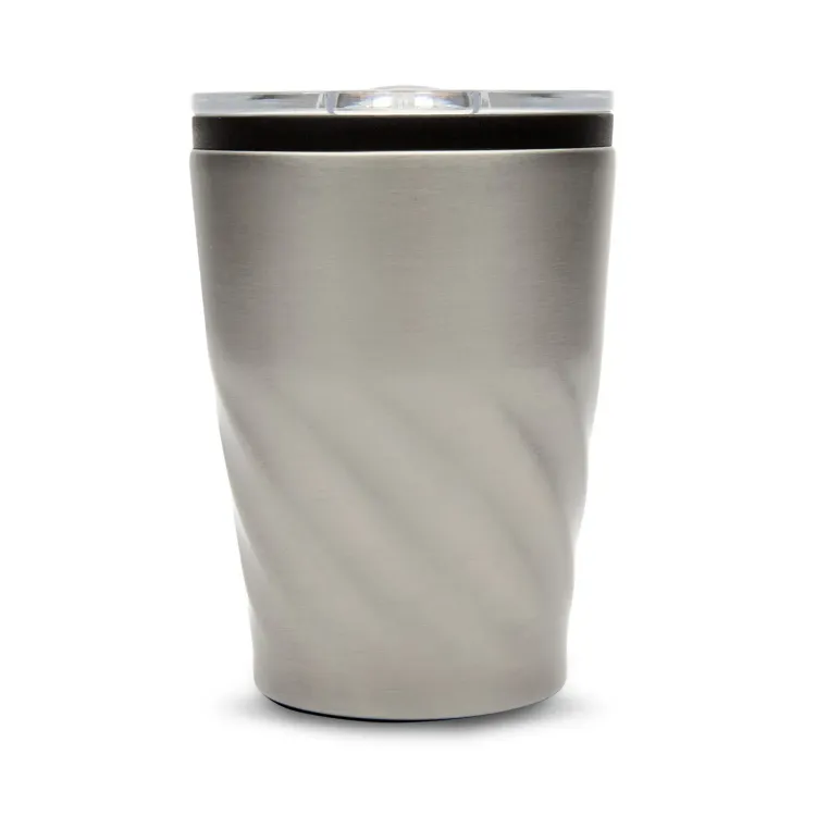 Aztec Coffee Cup - Silver