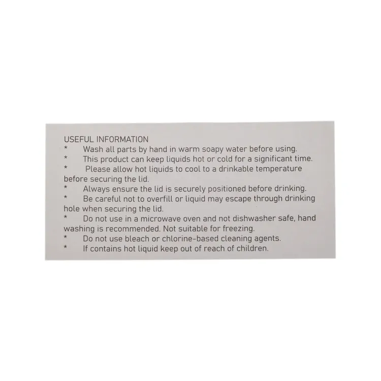 Rizz Coffee Cup - Care Instructions