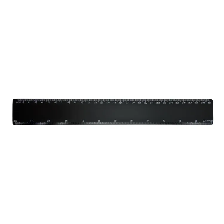 30cm Ruler - Black