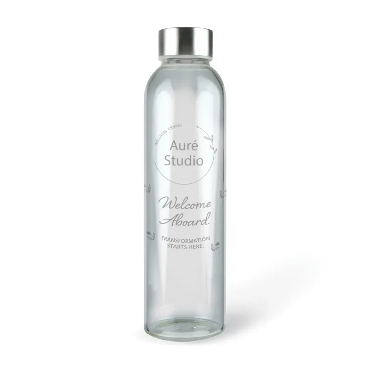 Capri Glass Bottle  - Imitation Etch